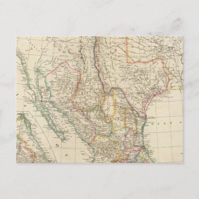 Mexiko 5 vykort (Framsida)