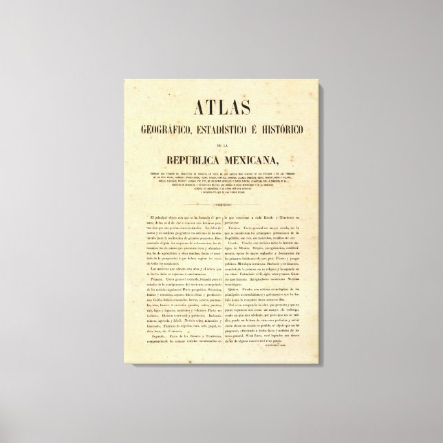 Mexiko 6 canvastryck (Framsida)