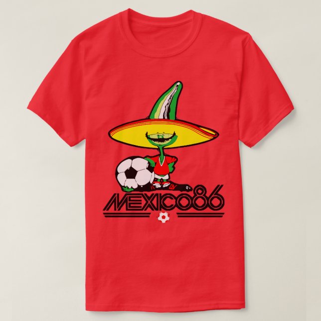 Mexiko 86 t shirt (Design framsida)