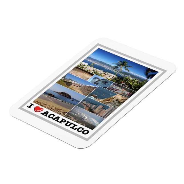 Mexiko - Acapulco - I Kärlek - Magnet (Vänstra Sidan)