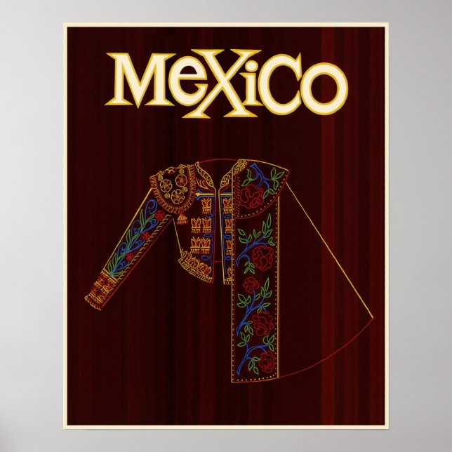 Mexiko Affisch (Framsidan)