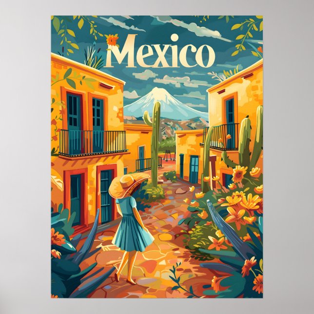 Mexiko art poster (Framsidan)