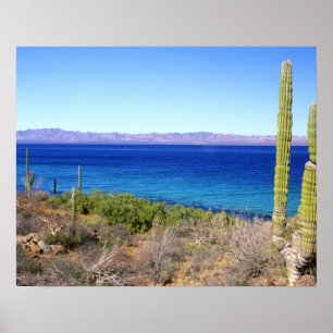 Mexiko, Baja California Sur, Mulege, Bahia 2 Poster