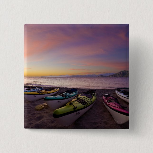 Mexiko, Baja, Cortez hav. Sjökajaker och Knapp (Framsida)