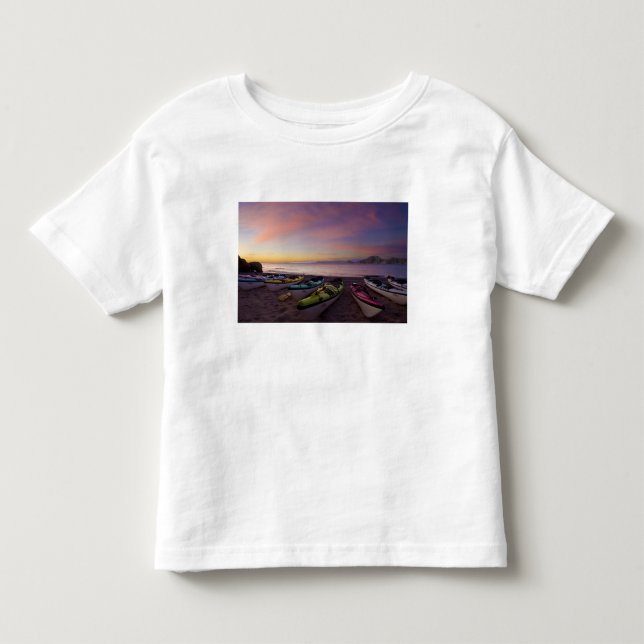 Mexiko, Baja, Cortez hav. Sjökajaker och Tee (Framsida)