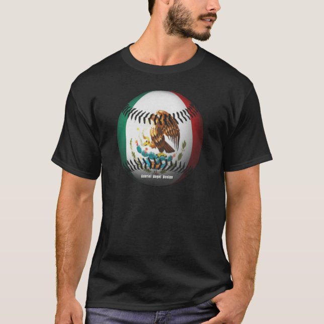 Mexiko Baseball T-shirt (Framsida)