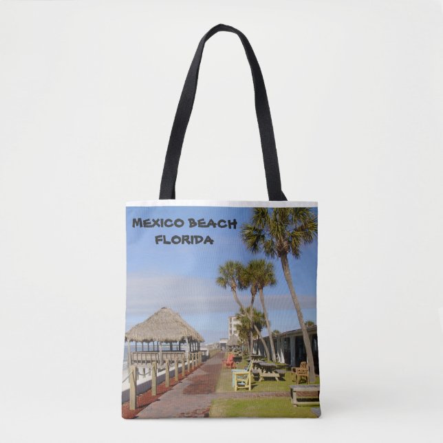 MEXIKO BEACH FLORIDA SWTIKI HUT TYGKASSE (Framsida)