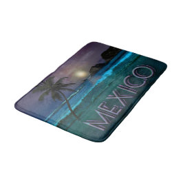 Mexiko Beach Night Bath Mat Badrumsmatta
