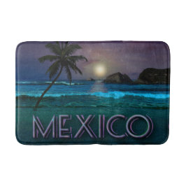 Mexiko Beach Night Bath Mat Badrumsmatta