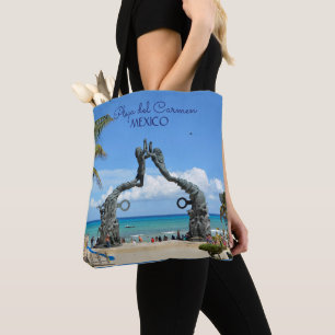 Mexiko Beach Playa del Carmen Souvenir Photo Tygkasse