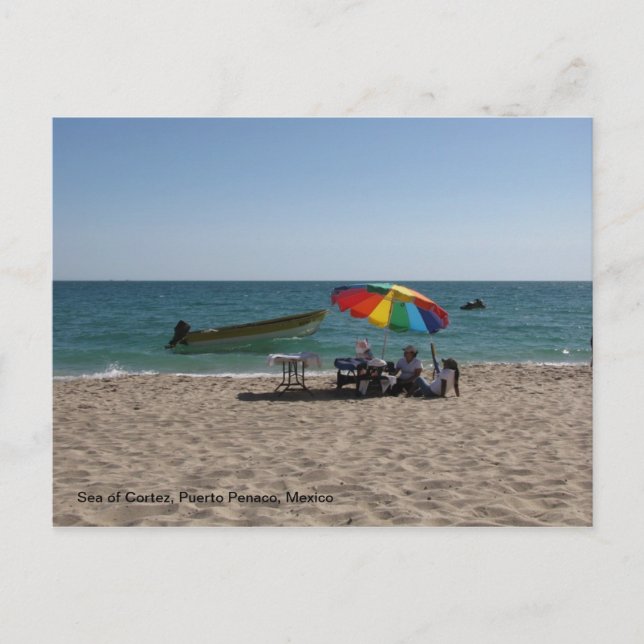 Mexiko Beach Vykort (Framsida)