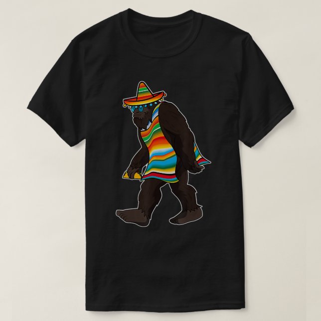 Mexiko Blanket Mexican Serape Flagga T Shirt (Design framsida)