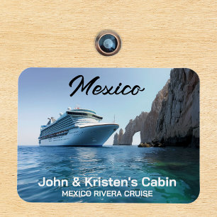 Mexiko Cabo Arch Cruise Frakt Stateroom Magnet