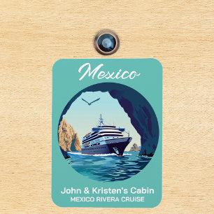 Mexiko Cabo Arch Cruise Frakt Stateroom Magnet