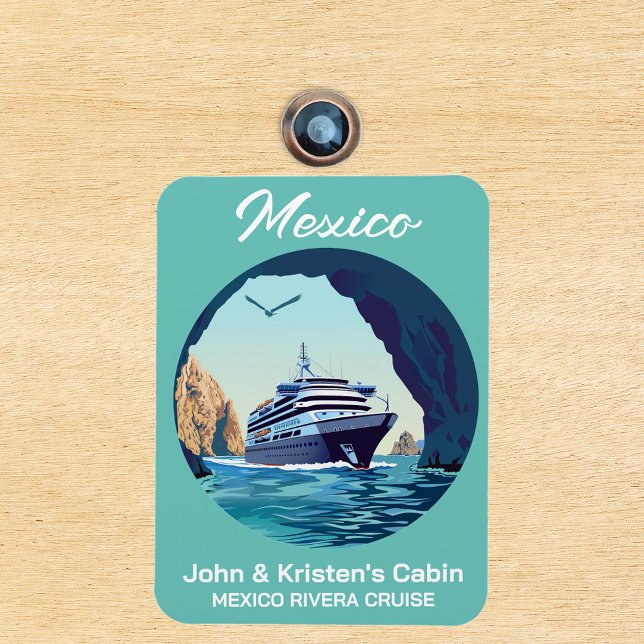 Mexiko Cabo Arch Cruise Frakt Stateroom Magnet (Skapare uppladdad)