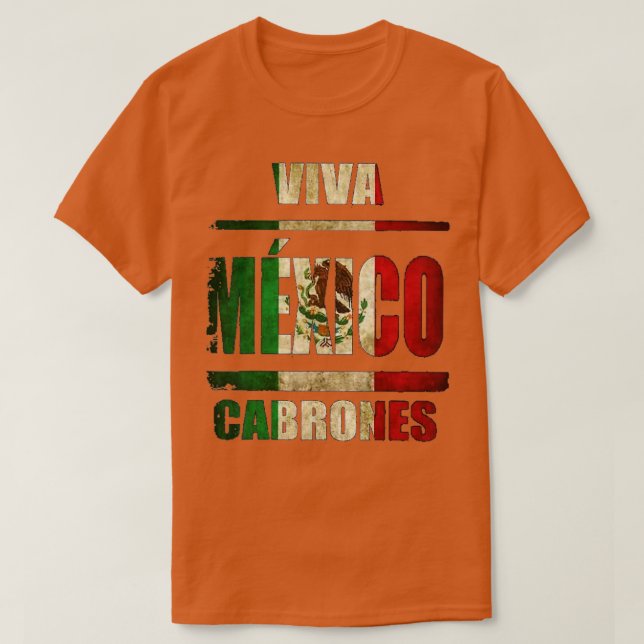 Mexiko Cabrones och christmas mexico T Shirt (Design framsida)