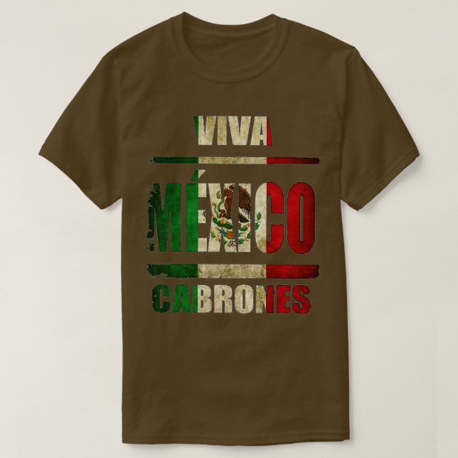 Mexiko Cabrones och christmas mexico T Shirt (Design framsida)