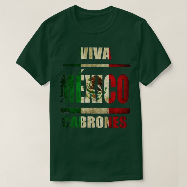 Mexiko Cabrones och christmas mexico T Shirt (Design framsida)