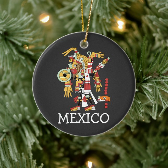 Mexiko Ceramic Ornament (Träd)