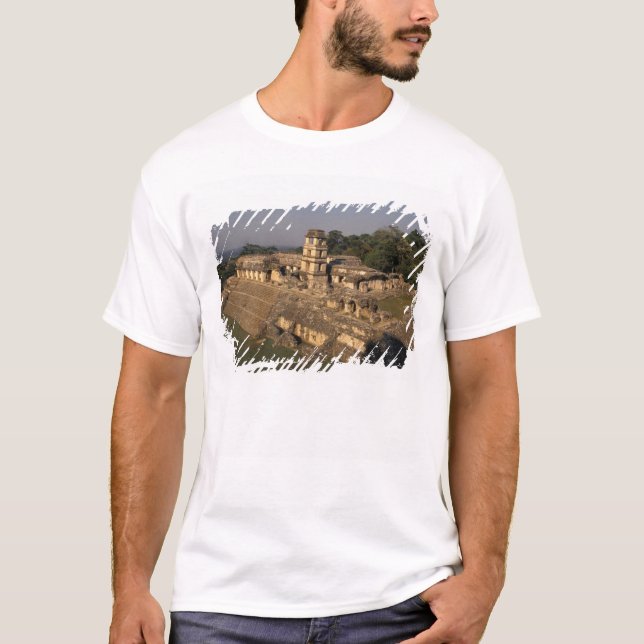 Mexiko, Chiapas provins,  Palenque, Palatset Tee (Framsida)