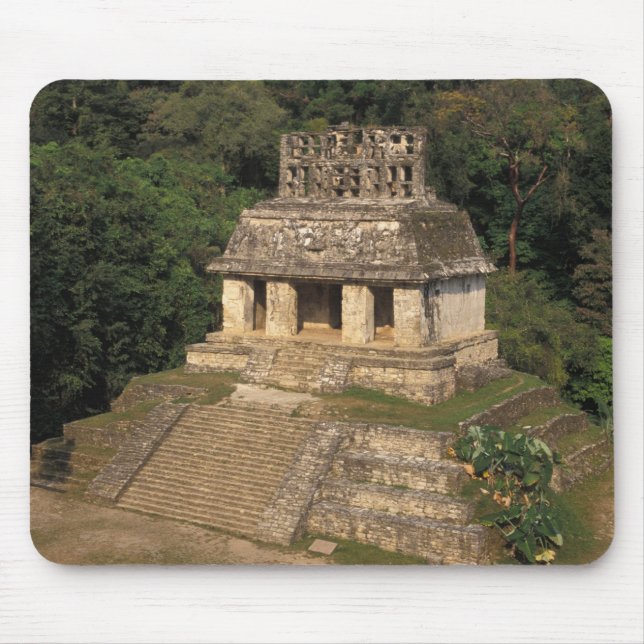 Mexiko, Chiapas provins,  Palenque, Tempel av Musmatta (Framsidan)