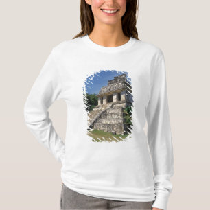 Mexiko, Chiapas provins, Palenque. Tempel av T Shirt