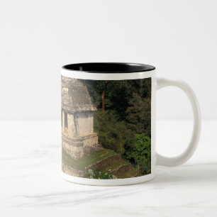 Mexiko, Chiapas provins,  Palenque, Tempel av Två-Tonad Mugg