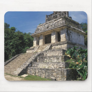 Mexiko, Chiapas provins, Palenque. Tempel för Musmatta