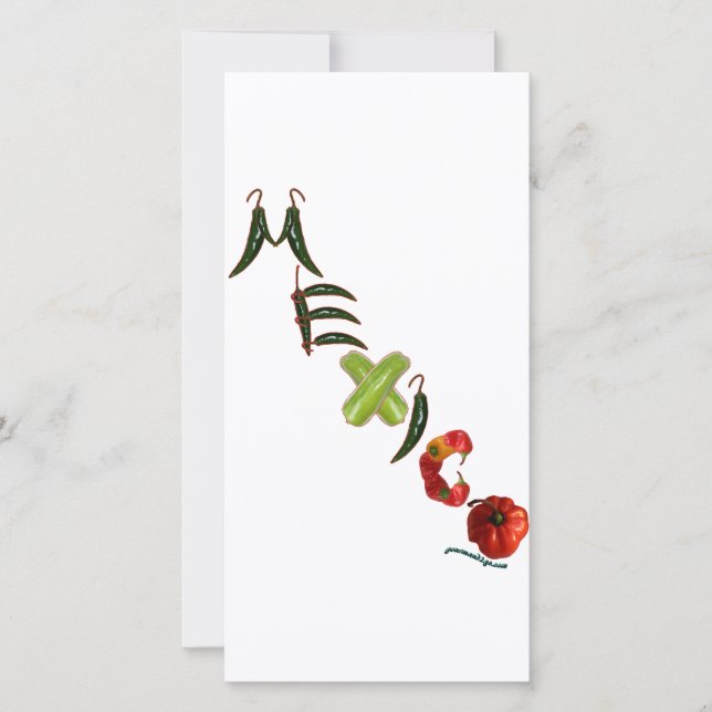 Mexiko Chili Peppers (Framsida)