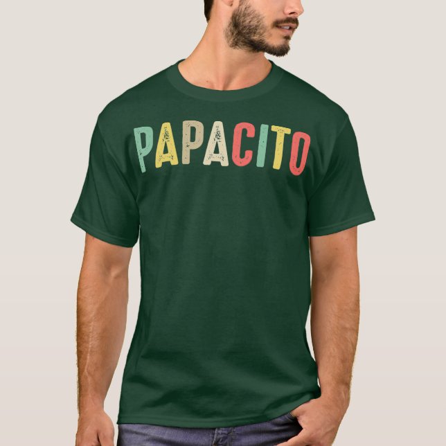 Mexiko Cinco de Mayo Papacito T Shirt (Framsida)
