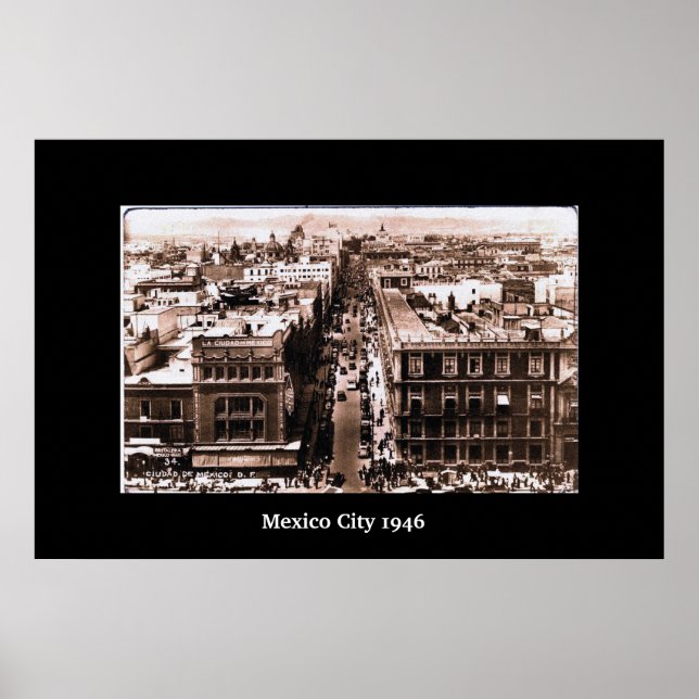 Mexiko City 1946 Poster (Framsidan)