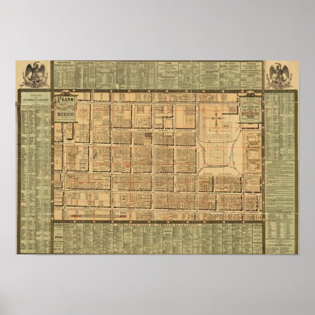 Mexiko City 3 Poster (Framsidan)