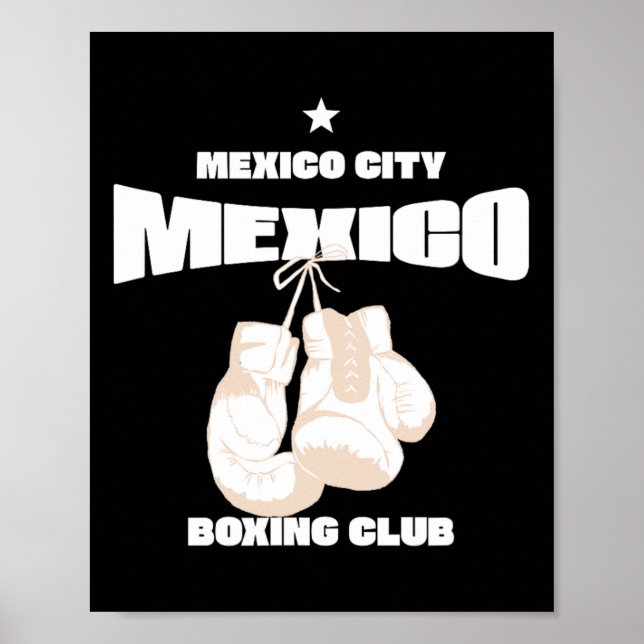 Mexiko City Boxing Klubb Mexiko - Boxing 1 Poster (Framsidan)