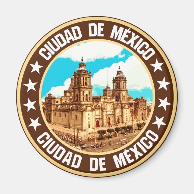 Mexiko City Magnet (Framsidan)