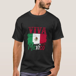 Mexiko City Mexikanska Flagga Gift Latinamerika Me T Shirt