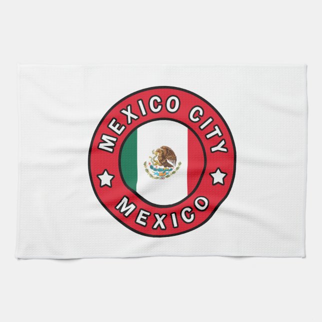 Mexiko City Mexiko Kökshandduk (Horisontell)