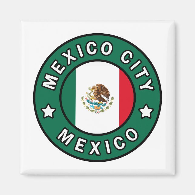 Mexiko City Mexiko Magnet (Framsidan)