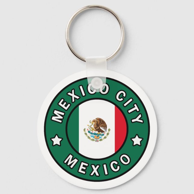 Mexiko City Mexiko Nyckelring (Framsida)