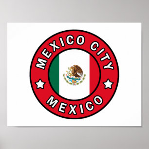 Mexiko City Mexiko Poster