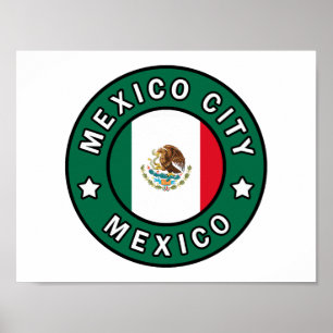 Mexiko City Mexiko Poster