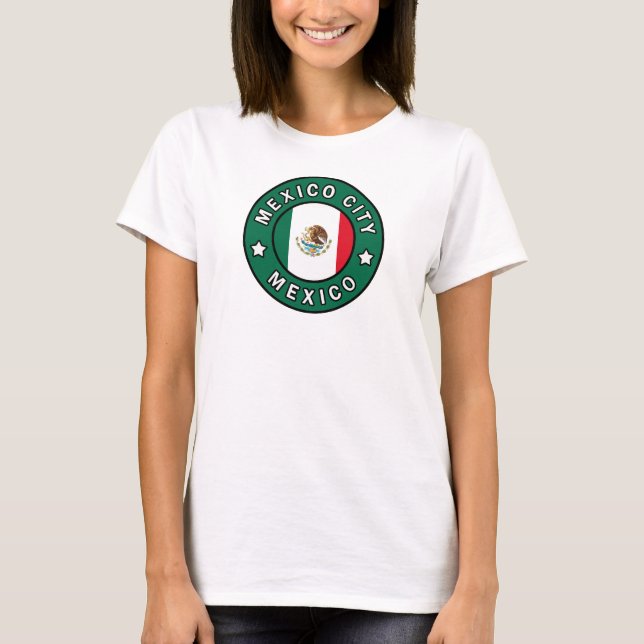 Mexiko City Mexiko Tee Shirt (Framsida)