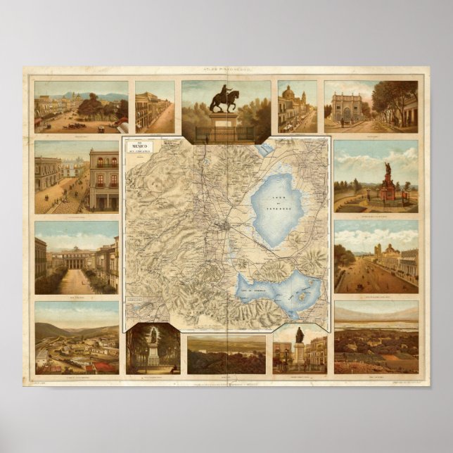 Mexiko City Poster (Framsidan)
