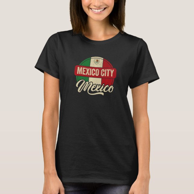 Mexiko City T Shirt (Framsida)