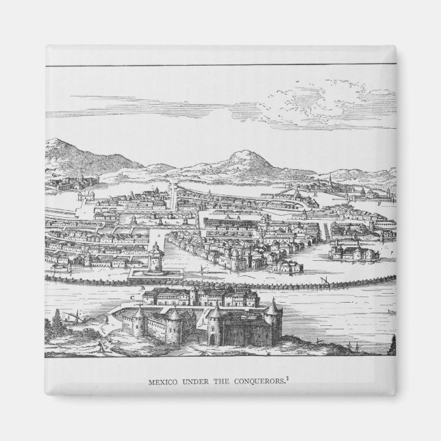 Mexiko City under erövret Magnet (Framsidan)
