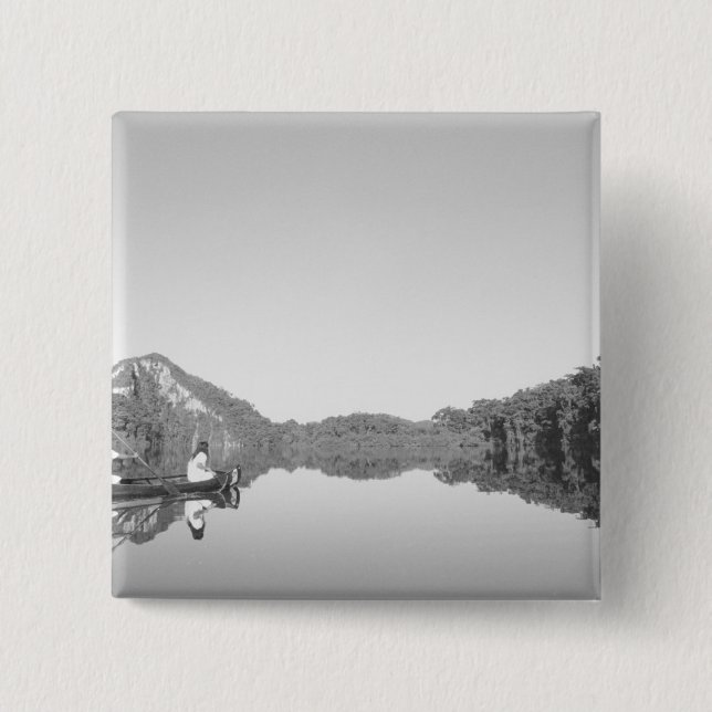 Mexiko, Conanp-skogsvaktarn patrullerar med sin so Knapp (Framsida)