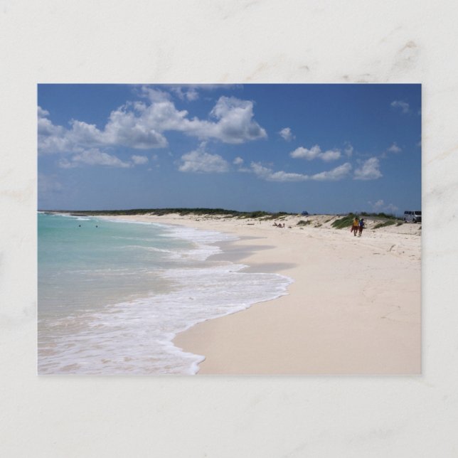 Mexiko, Cozumel, Punta Morena, den östra kusten av Vykort (Framsida)