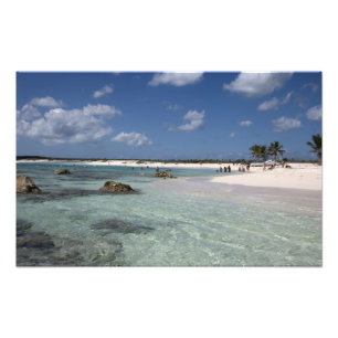 Mexiko, Cozumel, Punta Morena, östkusten Fototryck
