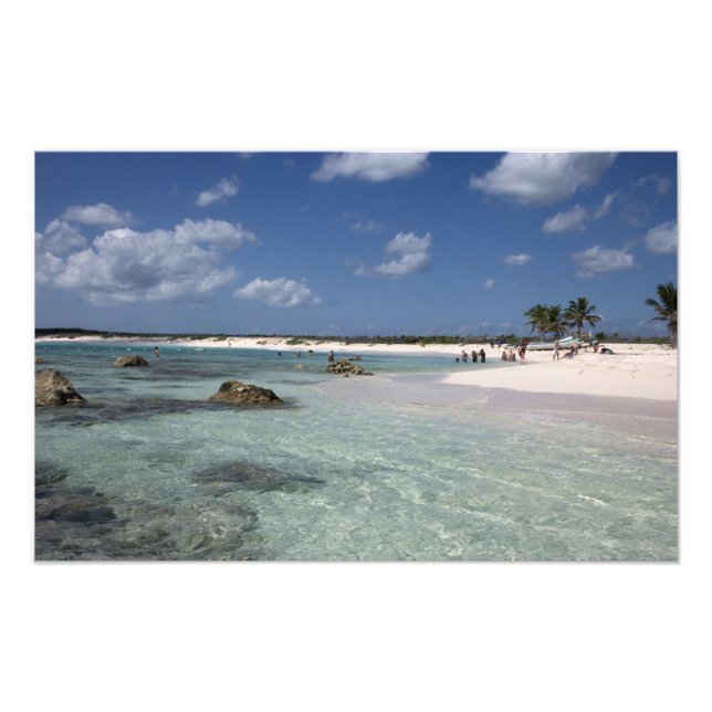 Mexiko, Cozumel, Punta Morena, östkusten Fototryck (Framsidan)