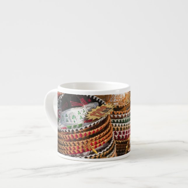 Mexiko, Cozumel. Souvenirer i Isla de Cozumel Espressomugg (Framsida vänster)