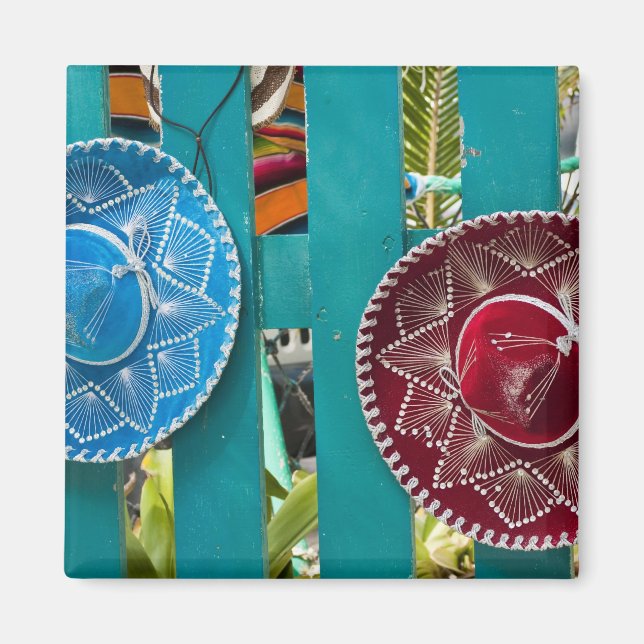 Mexiko, Cozumel. Souvenirs på Isla de Cozumel Magnet (Framsidan)